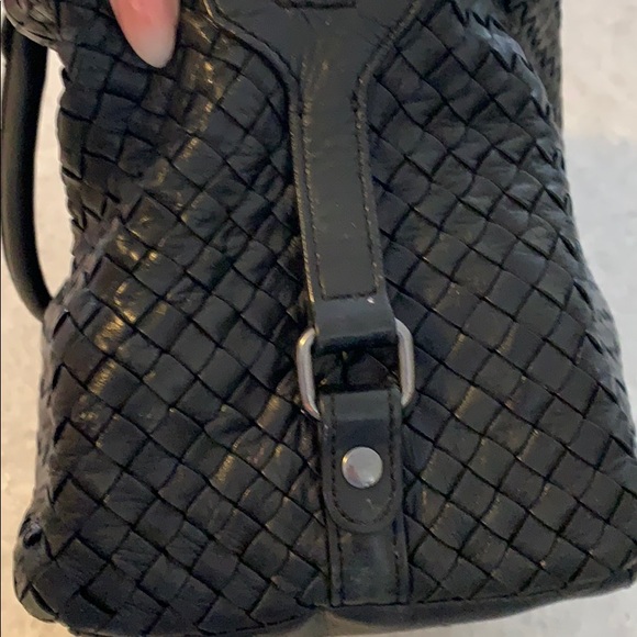 Weaved leather purse - Picture 3 of 5